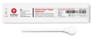 Puritan® DNA-Free Round Foam Tipped Applicator, Polypropylene Handle, Puritan Medical Products