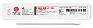 Puritan® DNA-Free Cotton Tipped Applicator, Wood Handle, Puritan Medical Products