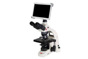 BA310E Trinocular Compound Microscope with Moticam BTI10 - front