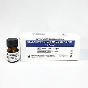 Stat Skreen W MDMA OXY BUP 2×5 ml Control