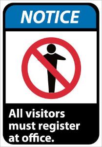 Visitor Signs, National Marker