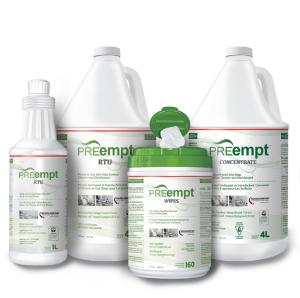 PREempt™ RTU Disinfectant Solutions, Contec