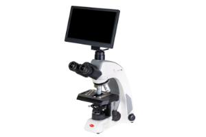 Panthera C2 Trinocular Compound Microscope with Moticam BMH4000 - front