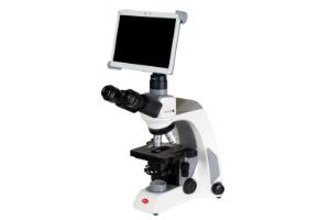 Panthera E2 Trinocular Compound Microscope with Moticam BTI10 - front