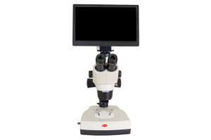 SMZ-171-TLED Trinocular Stereo Microscope with Moticam BMH4000 - detail 1