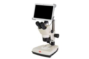 SMZ-171-TLED Trinocular Stereo Microscope with Moticam BTI10 - front