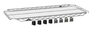 Metro EZA-1836NC Super Erecta EZ-ADD wire shelf, chrome, 18×36 inch.