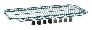 Metro EZA-1836NK3 Super Erecta EZ-ADD Wire Shelf, Metroseal Green, 18×36 inch.