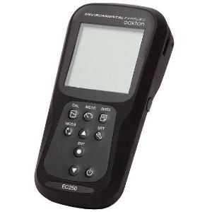 Oakton® EC250 waterproof Conductivity, TDS, Resistivity, and Salinity handheld meter (probe not included)