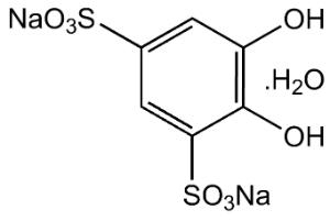 1,2-Dihydroxybenzene-3,5-disulfonic acid disodium salt monohydrate 97%