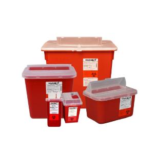 VWR® Sharps Containers with Flip Up Lids