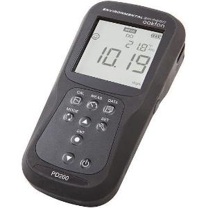 Oakton® waterproof dual-channel pH, ORP, and DO handheld meter (probe not included)