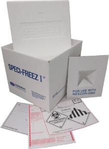 Infecon Speci-Freez insulated overpack shipper