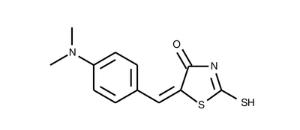 5-(4-(Dimethylamino)benzylidene)rhodanine