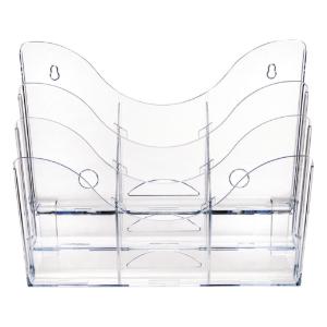 deflect-o® Three-Tier Document Organizer with Dividers