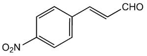 4-Nitrocinnamaldehyde predominantly trans 98%
