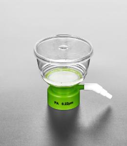 Filter upper cup, 150 ml, nylon, 0,22 µm, ST
