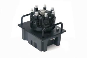 Smart thermostatted rotary 7-cell changer