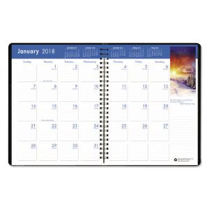 House of Doolittle™ Earthscapes™ Full-Color Ruled Monthly Planner, Essendant