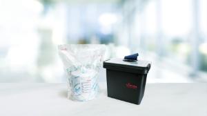 Maxi dispenser for maxi disposable wipes