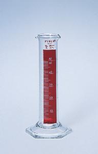 PYREX® Lifetime Red™ Graduated Cylinders, To Contain, Double Pourout, Corning