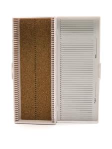 VWR® Microscope slide boxes, white
