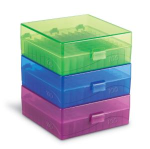 100-Well Microtube Storage Boxes