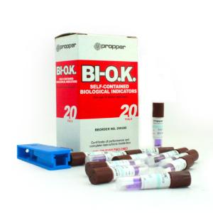 BI-OK® Steam Biological Indicator Vials, Propper Manufacturing