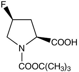 (2S,4S)-1-(tert-Butoxycarbonyl)-4-fluoro-2-pyrrolidinecarboxylic acid 97%