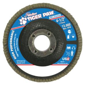 Tiger Paw Coated Abrasive Flap Discs, Weiler®