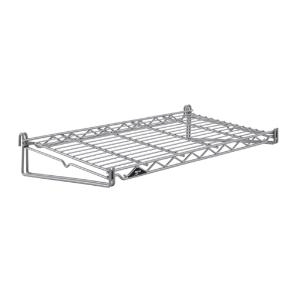 Shelf flat grid metroseal gray 12×24
