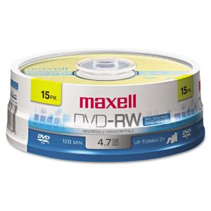 Maxell® DVD-RW Rewritable Disc, Essendant LLC MS