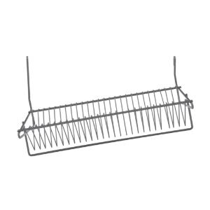 Lid holder slanted-drying shelf gray