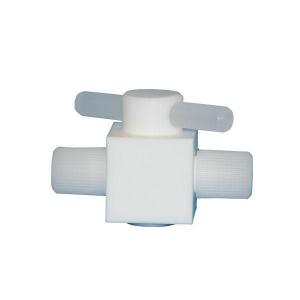 Masterflex® Stopcocks with Tube Compression and NPT Connections, PTFE, Avantor®