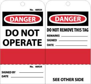 Perforated Tags, National Marker