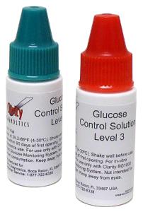 Clarity BG1000 glucose meter control solution