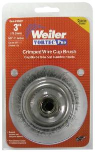 Weiler® Vortec Pro® Crimped Wire Cup Brush, ORS Nasco