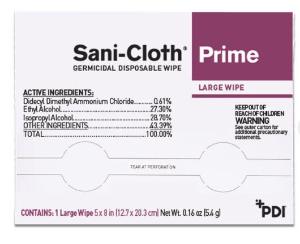 Sani-Hands® Germicidal Wipe, Large