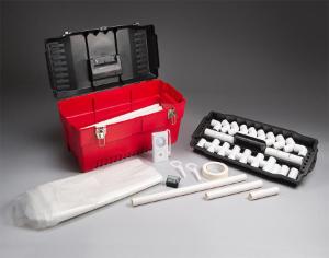 Expandable fuming chamber kit for portable fuming system