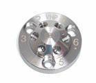 Stator, 2-position/6-port injection valve, maximum pressure 600 bar, stainless steel