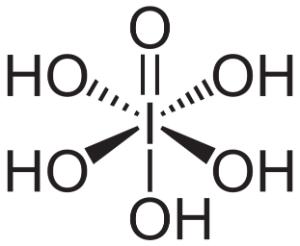 Periodic acid reagent chemical structure