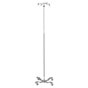 Iv stand 4 hook with twist lock