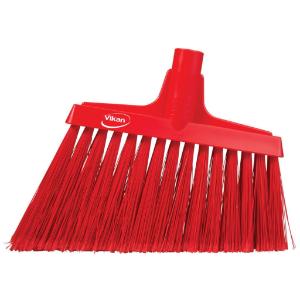 Flagged soft angled broom red