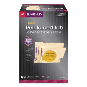 Smead® Fastener Folders with SafeSHIELD™