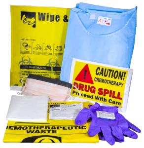 Chemo spill cleanup kit