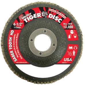 Saber Tooth Abrasive Flap Discs, Weiler®