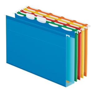Pendaflex® Ready-Tab® Extra Capacity Reinforced Colored Hanging File Folders with Box Bottom