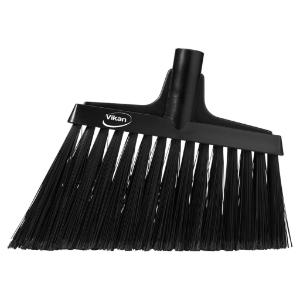 Flagged soft angled broom black
