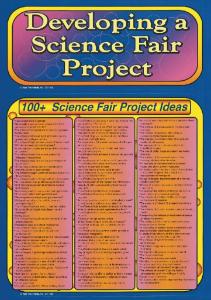 Developing a Science Fair Project Bulletin Board Set