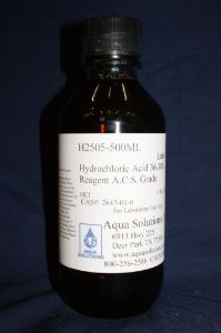 Hydrochloric acid 37% ACS